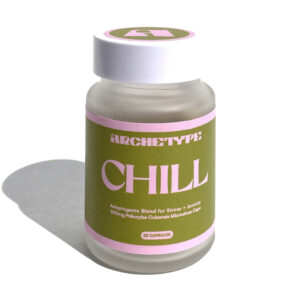 ARCHETYPE CHILL Mikrodosering svampkapslar (flaska med 25)