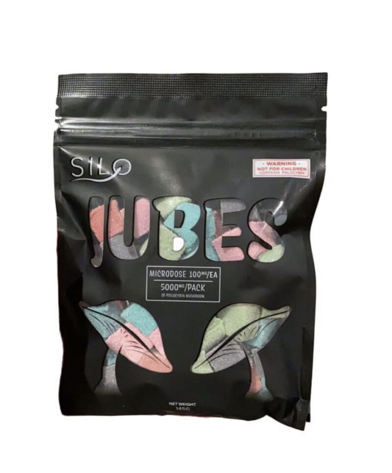 Silo Jubes mikrodos Psilocybin svamp gummier ätbara